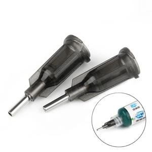 100pcs 스테인레스 스틸 디스펜스 바늘 플럭스 납땜 붙여 넣기 솔더 붙여 넣기 플럭스 용접 Fluxo 전문 액세서리 도구