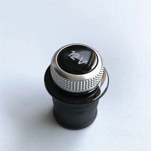 담배 라이터 커버 크롬 도금 담배 라이터 플러그 아우디 A3 A4 A5 Q2 Q7 R8 8W0 919 311 12V