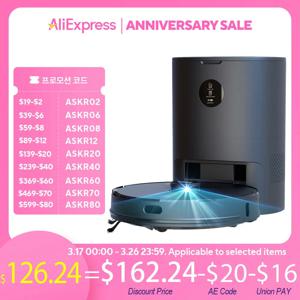 IMOU RV1 Pro 로봇 자체 비우기 진공 청소기 로봇 스위퍼 4500Pa 흡입 자동 스마트 청소 기계 무선