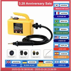 2600w220V 고온 스팀 청소기 가정용 자동차 주방 에어컨을위한 휴대용 살균 압력 제트 세탁기 기계