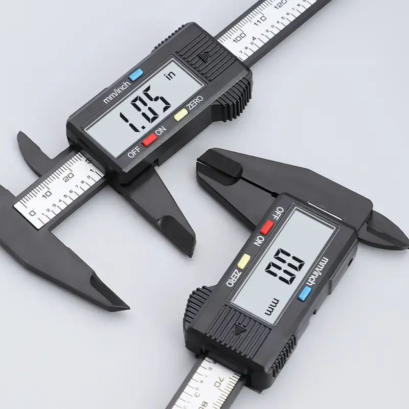 150mm 100mm 0.1mm 전자 디지털 캘리퍼스 버니어 캘리퍼스 측정 도구 게이지 마이크로미터 측정 도구 디지털 눈금자