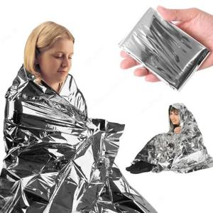 재사용 가능한 Mylar 재난 완화 담요, 비상 생존 담요, 기어 캠핑 용품, 열 담요, 호일, 1 개