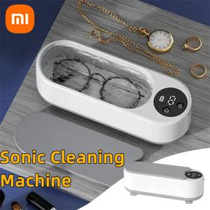 Xiaomi 450ml 깨끗한 초음파 청소기 휴대용 가정용 청소 기계 보석 클리너 기계 링 Glasse 메이크업 브러쉬 새로운