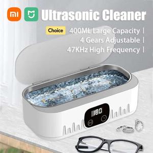 Xiaomi 47000 Hz 초음파 청소기 400 ML 안경 보석 틀니 젖꼭지 용 미니 고주파 진동 청소 장비