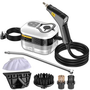 2500W 휴대용 스팀 청소기 고온 스팀 청소 기계 휴대용 자동차 카펫 청소기 자동 압력 와셔