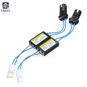 LED 경고 캔슬러 디코더, 501 T 10 W5W 192 168 자동차 LED 조명 오류 부하 저항기, 12V T10 케이블
