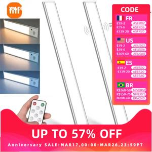 Xiaomi 무선 LED 야간 조명 모션 센서 USB 충전식 주방 캐비닛 야간 조명 옷장 램프 침실 장식