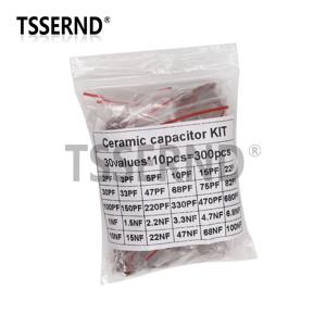 300 개/몫 세라믹 커패시터 세트 팩 2PF-0.1 미크로포맷 30 값 * 10pcs 전자 부품 패키지 커패시터 모듬 키트 샘플 Diy