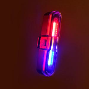자전거 후미등 LED 자전거 손전등 램프, USB 충전식 사이클링 후미등, MTB 도로 자전거 랜턴