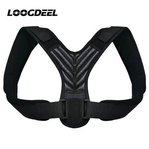 GETINFIT 조정 가능한 자세 교정기 뒤로 지원 요추 자세 정형 벨트 스트랩 버팀대 어깨 척추 지원 남성 여성