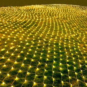 4mx6M 1.5MX1.5M 2x3M LED 야외 낚시 그물 크리스마스 요정 조명 꽃줄 정원 거리 갈 랜드 커튼 웨딩 트리 라마단