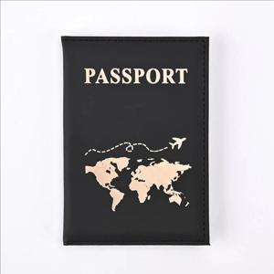 패션 여성 여행 여권 커버 홀더 케이스 ID 신용 카드 소지자 여행 액세서리지도 여권 지갑 티켓 보호