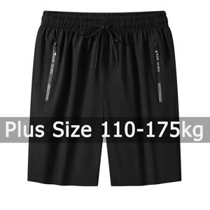 1/2/3 남성용 운동복 팩 110-175kg 플러스 사이즈 1XL-7XL 캐주얼 반바지 느슨한 신축성 허리 스포츠 바지 러닝 피트니스 체육관 바지