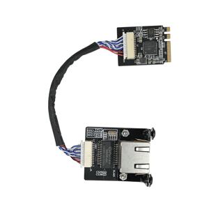 M.2 A 및 E Intel i225V B3 i226V 2.5G 이더넷 서버 NIC(yeetoo X1 M.2 A 키 및 M.2 E 키용)
