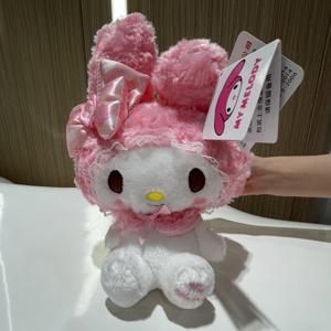 22-30cm 정품 산리오 헬로 키티 카와이 로즈 마이 멜로디 애니메이션 박제 동물 봉제 인형 동반자 장난감 어린이 생일 선물