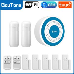 HINA 미니 홈 경보 시스템, 433MHZ 사운드 라이트, 실내 스트로브 경보 경적, 문짝 센서, PIR 적외선 센서, 독립 경보