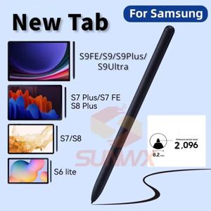 태블릿 펜 스타일러스 터치 연필 S 펜 삼성 갤럭시 태블릿 탭 S8 S9 S9FE S7 FE S6 Lite S7 + S8 + 블루투스가없는 터치 펜