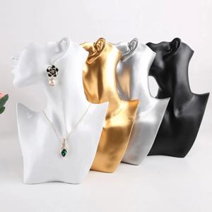귀걸이 홀더 디스플레이 창 디스플레이 랙에 대한 수지 쥬얼리 펜던트 목걸이 마네킹 디스플레이 흉상