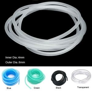 4*6mm 수족관 1m/3m/5m/10m 산소 펌프 호스 공기 거품 돌 수족관 물고기 탱크 연못 펌프 튜브 식품 등급 재료
