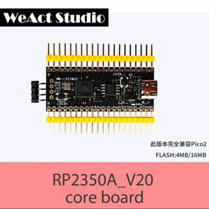 WeAct RP2350A_V20 원래 PICO2 Raspberry Pi RP2350 RISC-V Hazard3 520KByte SRAM 4or16MByte QSPI Flas를 완전히 대체합니다.