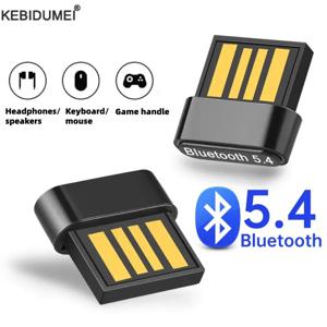 USB Bluetooth 5.4 5.3 어댑터 무선 동글 어댑터는 Windows 11/10/8.1 오디오 송신기 용 컴퓨터 노트북을 지원합니다.