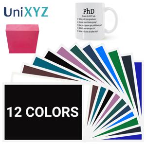 12 색 레이저 조각사 마킹 종이 CO2 섬유 UV 레이저 조각 절단기 도자기 유리 돌 타일 도구