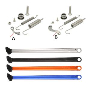 Husqvarna TE FE TX FX FS 2012-2023 용 KTM XC XCW XCF XCFW EXC EXCF 2008-2023 용 스프링 키트가있는 오토바이 주차 사이드 스탠드