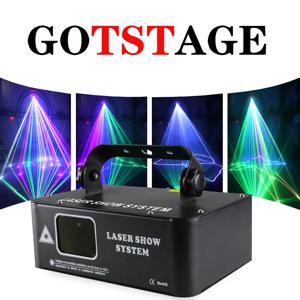 Stephaniex 500mw RGB 레이저 빔 라인 스캐너 프로젝터 DJ 디스코 무대 조명 효과 댄스 파티 웨딩 바 클럽 DMX512 조명