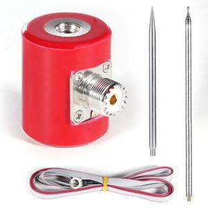 5.6M/18.3 FT QRP 안테나 14M-30MHz 300W-600W HF 안테나 USDX QRP 라디오용 스테인레스 스틸 1/4 파장