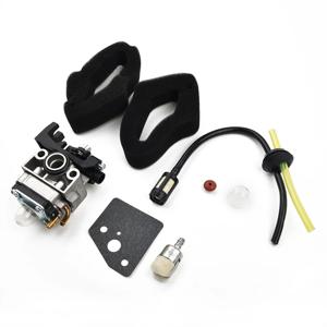 혼다 GX25 GX35 Whipper Snipper 트리머 기화기 에어 필터 연료 라인 프라이머 전구 키트 16100-Z0H-825 용 Brushcutter 기화기