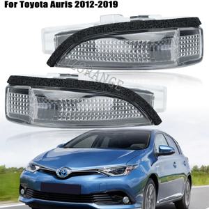 Toyota AURIS 2012-2019 용 사이드 백미러 라이트 방향 지시등 액세서리 자동차 부품 교체 외부