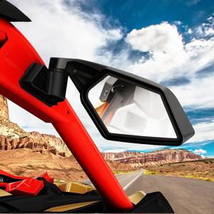 Can Am Maverick X3 Max Turbo R 2017-2022 용 2Pcs UTV 사이드 뷰 미러 백미러