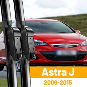 1/2/3/4/6PCS Opel Astra J GTC 2009-2015 용 자동차 와이퍼 전면 후면 와이퍼 블레이드 브러쉬 커터 자동차 액세서리 2013 2014 2015