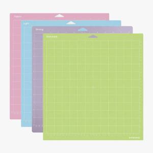 Cricut Maker Explorer 용 12inX12in PVC 커팅 매트 DIY 종이 다기능 내구성 수공예품 미술 조각 보드 바느질 패드