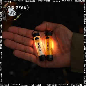 Gopeak 포켓 미니 손전등 야외 키 클립 캡 주변 Led 긴 내구성 재해 구호 비상 5050 작은 빛