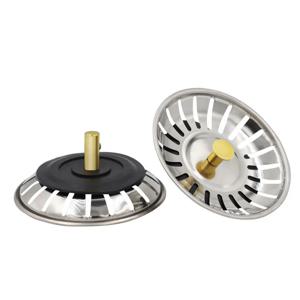 78mm * 33mm 주방 싱크 스토퍼 스테인레스 스틸 싱크 커버 식기 세척기 배수 스토퍼 싱크 액세서리/1PC