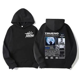 Rapper Trueno 그래픽 후드 티 남성 힙합 패션 빈티지 운동복 남성 여성 하라주쿠 Cool Oversize Casual Hoody streetwear
