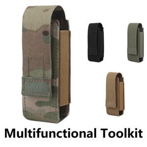 OPHIDIAN Molle 후추 스프레이 백, 다목적 가방, 탄성 9mm 탄창 손전등, 거치대 사냥 조끼 벨트 액세서리