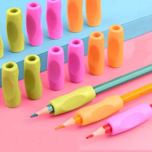 4 개/몫 초등 학생 학습 파트너 어린이 학생 문구 연필 홀더 운동가 올바른 펜 홀더 자세 잡아