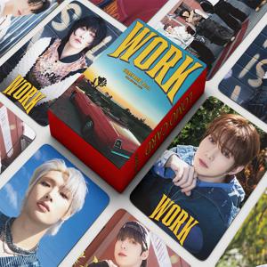 55 개/대 kpop ATEEZ Lomo 카드 고품질 HD 포토 카드 새 앨범 카드 Zero: fever part 3 팬 컬렉션 포스터 팬 선물
