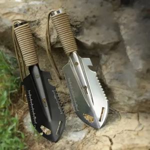 캠핑 휴대용 엔지니어 삽 하이킹 흙손 필드 생존 도구 배낭 초경량 소형 Multitool Ordnance Shovel