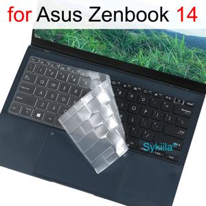 ASUS Zenbook 14 OLED 플립 프로 UX3406 UX3405 UX3404 UP3404 UX6404 Q420 UX5401 실리콘 보호 스킨 케이스 용 키보드 커버