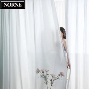 사용자 정의 크기 고급스러운 쉬폰 흰색 깎아 지른 커튼 Tulle 거실 침실 Windows Voiles 커튼 장식 커튼