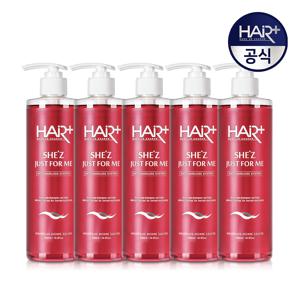 쉬즈 여성 탈모 샴푸 500ml x 5개+쉬즈샴푸 100ml