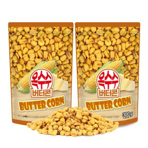 허니버터맛콘스낵 옥수수 버터콘 300g+300g