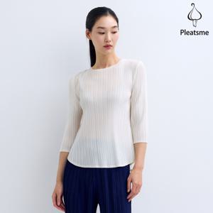 [최초가 118000원] 밑단 라운드 7부 A라인 티셔츠_EPTSS125010