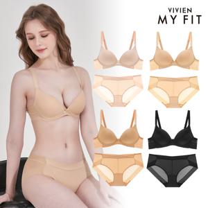 마이핏 퍼펙트 데일리 노와이어 여성속옷세트 8종