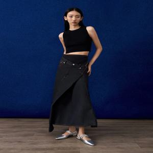 찰스앤키스 리사이클 폴리에스터 러치드 스트랩 메리제인2colors
