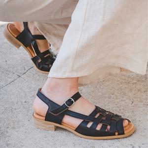[정상가 298000원] 딸리스 플랫 (Thalis Flat) 니그로
