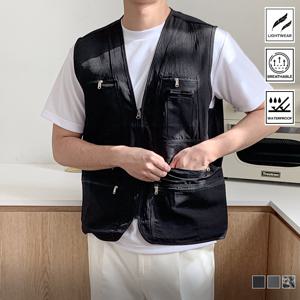텐제로 활용성 만점 다양한 멀티 빅포켓 경량조끼 작업복 등산 캠핑 TZ2546VT